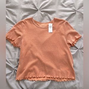 American eagle cropped t shirt